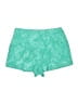 Forever 21 100% Viscose Paisley Green Shorts Size M - photo 2