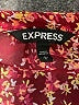 Express 100% Polyester Burgundy Sleeveless Blouse Size S - photo 7