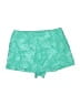 Forever 21 100% Viscose Paisley Green Shorts Size M - photo 1