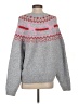 Victoria's Secret Pink Hearts Gray Pullover Sweater Size S - photo 2