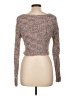 Louna 100% Polyester Brown Long Sleeve Top Size L - photo 2