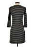 Max Studio Stripes Gray Casual Dress Size S - photo 2