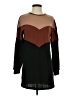 Shein Chevron-herringbone Brown Casual Dress Size 4 - photo 1