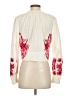 Intermix Ivory Long Sleeve Blouse Size P (petite) - photo 2