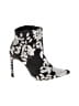 Zara Floral Silver Black Ankle Boots Size EU 37 - photo 1