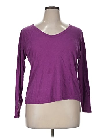 JCPenney 3/4 Sleeve T-Shirt (view 1)
