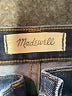Madewell Chevron-herringbone Blue Jeans Size 28 waist (tall) - photo 4