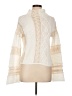 Brunello Cucinelli Ivory White Turtleneck Sweater Size L (estimated) - photo 1