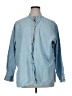 J.Jill Blue Long Sleeve Button-Down Shirt Size XL - photo 1