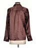 Rails 100% Acetate Metallic Burgundy Long Sleeve Button-Down Shirt Size XS - photo 2