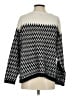 Vince Camuto Chevron-herringbone Black Pullover Sweater Size S - photo 2