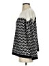 Vince Camuto Chevron-herringbone Black Pullover Sweater Size S - photo 5