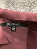 19 Cooper 100% Polyester Burgundy 3/4 Sleeve Blouse Size XS - photo 7