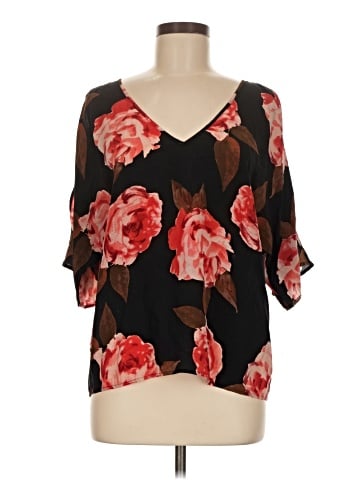 Alceè Short Sleeve Silk Top (view 1)