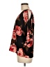 Alceè 100% Silk Black Short Sleeve Silk Top Size M - photo 5