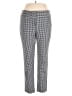 Alfani Houndstooth Black Casual Pants Size 14W - photo 1