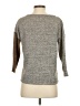 Vintage Rose Color Block Brown Gray Pullover Sweater Size S - photo 2
