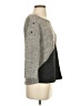 Vintage Rose Color Block Brown Gray Pullover Sweater Size S - photo 4