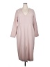 Nordstrom Solid Pink Casual Dress Size 2X - photo 1