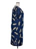 Lularoe Print Blue Casual Dress Size 3X - photo 4