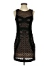 Zara Graphic Black Cocktail Dress Size S - photo 1