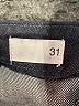 Gap 100% Cotton Solid Blue Denim Skirt Size 31 waist - photo 5