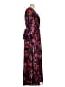 MSK Print Purple Cocktail Dress Size 10 - photo 4