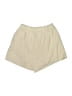 Shein Solid Ivory Khaki Shorts Size 6 - photo 2