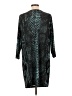 Muse Animal Print Teal Cocktail Dress Size 12 - photo 2