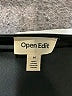 Open Edit 100% Elastic Black Short Sleeve Top Size M - photo 7