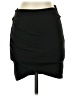 REVAMPED Solid Black Casual Skirt Size S - photo 1