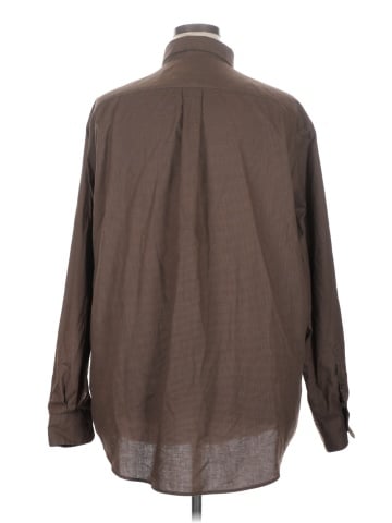 Roundtree & Yorke Long Sleeve Button-Down Shirt (view 2)