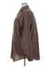 Roundtree & Yorke Solid Brown Long Sleeve Button-Down Shirt Size 2X (tall) - photo 5