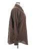 Roundtree & Yorke Solid Brown Long Sleeve Button-Down Shirt Size 2X (tall) - photo 4