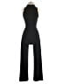 Marina Solid Black Jumpsuit Size S - photo 1