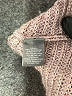 Neiman Marcus Gray Pink Poncho Size S - photo 7