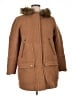 J.Crew Brown Wool Coat Size 16 - photo 1