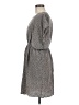 Ulla Johnson 100% Silk Polka Dots Gray Tan Casual Dress Size 6 - photo 5