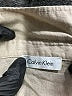 Calvin Klein 100% Linen Tan Long Sleeve Button-Down Shirt Size S (estimated) - photo 7