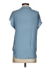 Maison d' Amelie 100% Polyester Blue Short Sleeve Blouse Size XS - photo 2