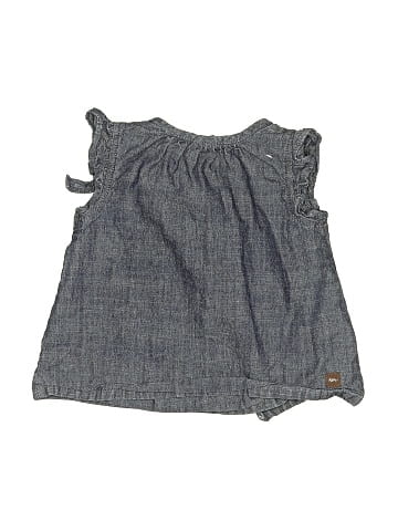 Tea Denim Skirt (view 2)