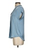 Maison d' Amelie 100% Polyester Blue Short Sleeve Blouse Size XS - photo 5