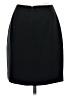 Caslon 100% Polyester Solid Black Formal Skirt Size 2 (petite) - photo 2
