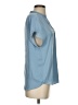 Maison d' Amelie 100% Polyester Blue Short Sleeve Blouse Size XS - photo 4