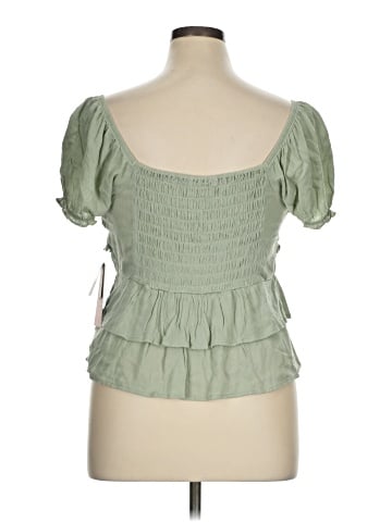 Celebrity Pink Short Sleeve Blouse (view 2)