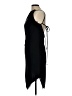 Tempted 100% Polyester Solid Black Cocktail Dress Size L - photo 5