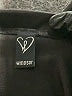 Windsor Solid Black Faux Leather Skirt Size M - photo 4