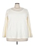 Avenue 100% Acrylic Ivory Pullover Sweater Size 26 - 28 Plus - photo 1