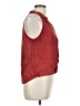 Kut from the Kloth 100% Lyocell Red Sleeveless Button-Down Shirt Size L - photo 4