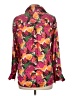 Haver 100% Polyester Floral Pink Long Sleeve Blouse Size L - photo 2